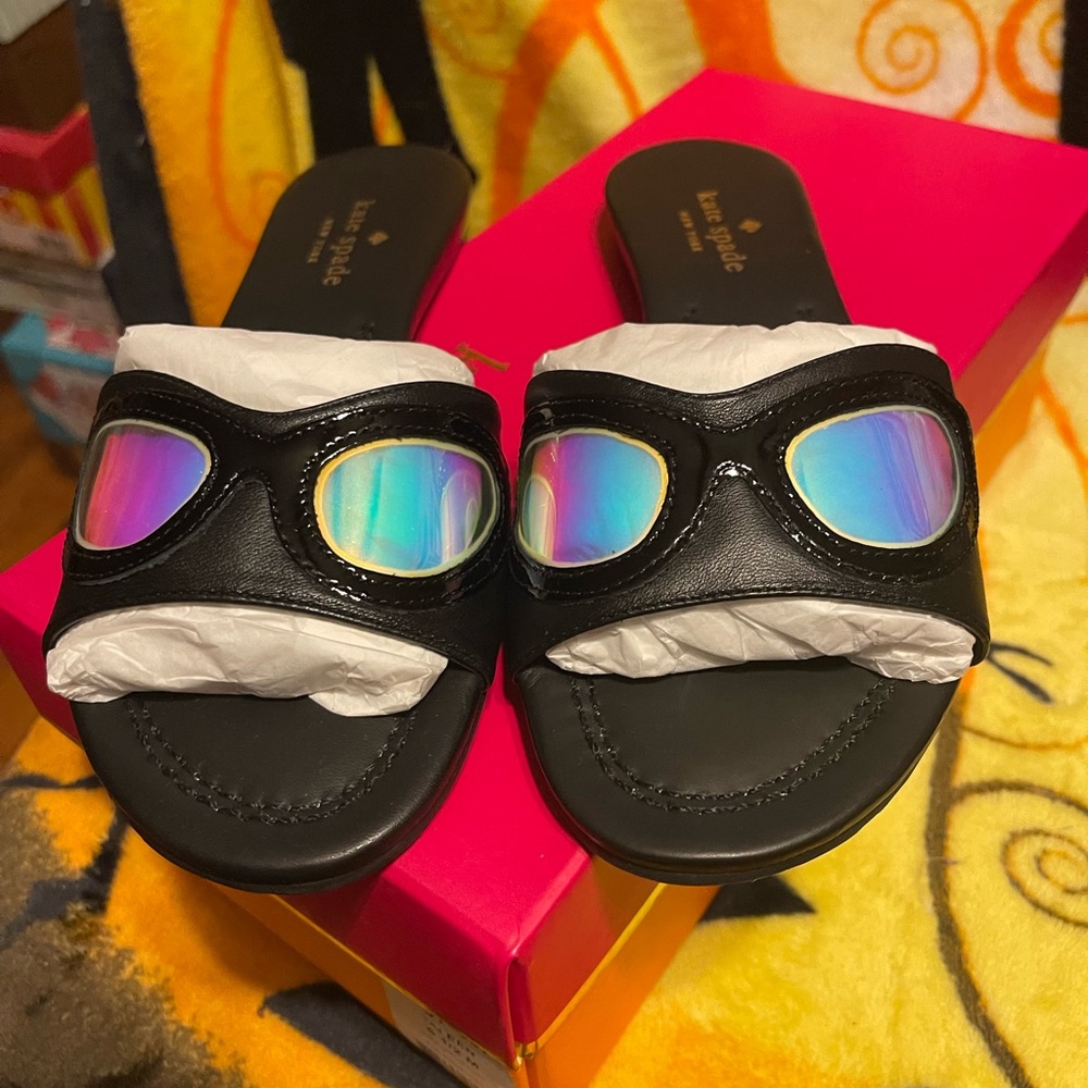 Kate spade taleen slides size 6.5 sunglasses